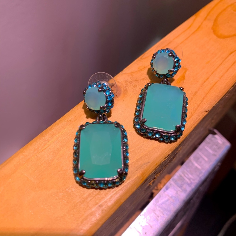 Blue Stone Earrings